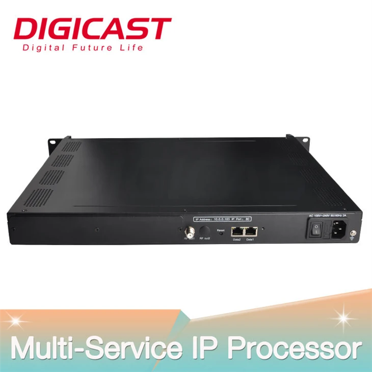 16 chanèl IP QAM modulator